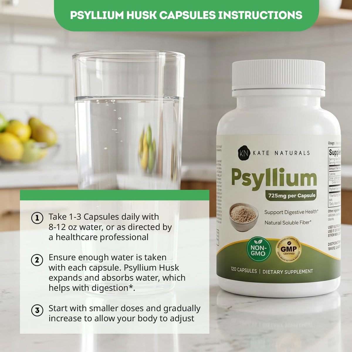 Psyllium Husk Capsules Y503799