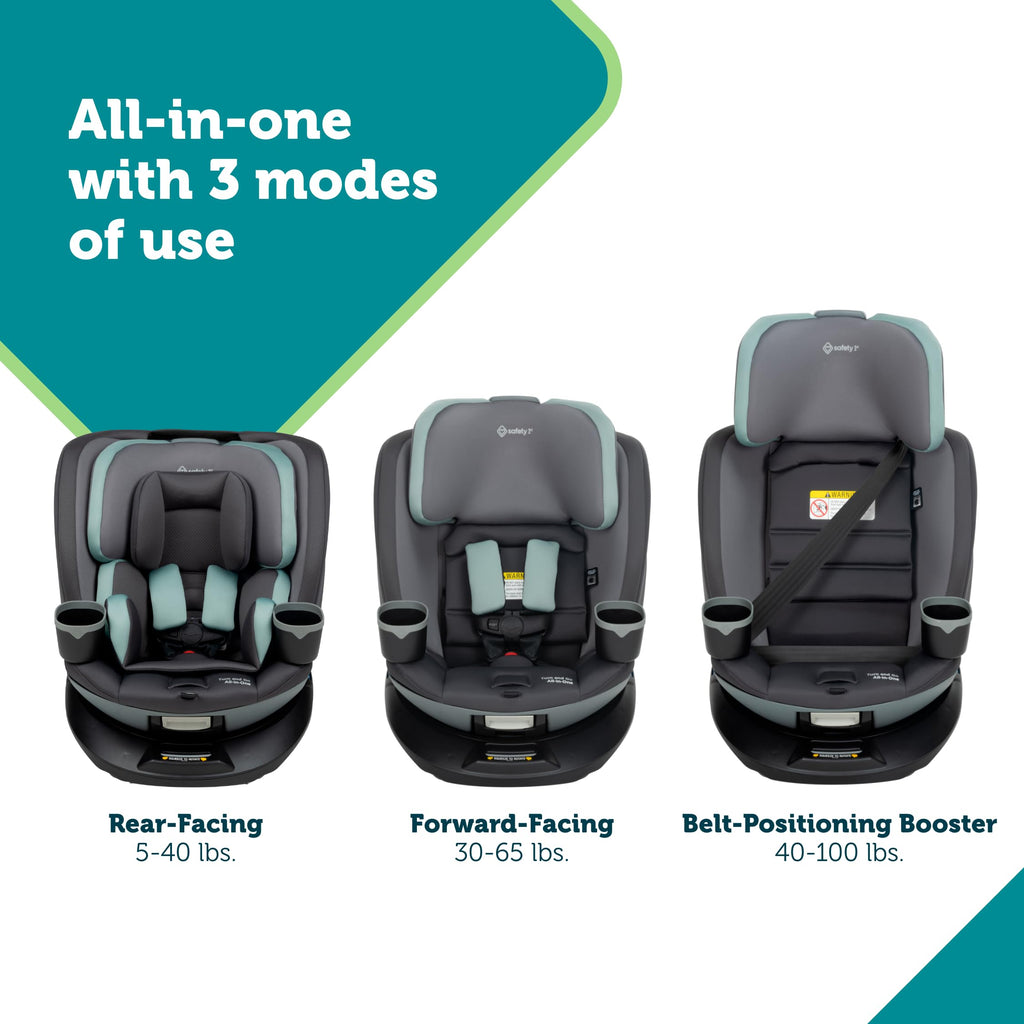 360 Rotating Convertible Car Seat, 5-100 lbs U6100