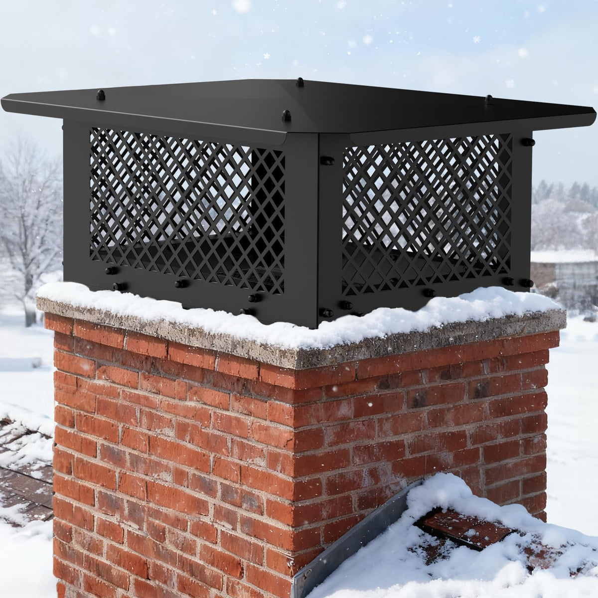 Rectangular Chimney Cap 14"x19" Z7913