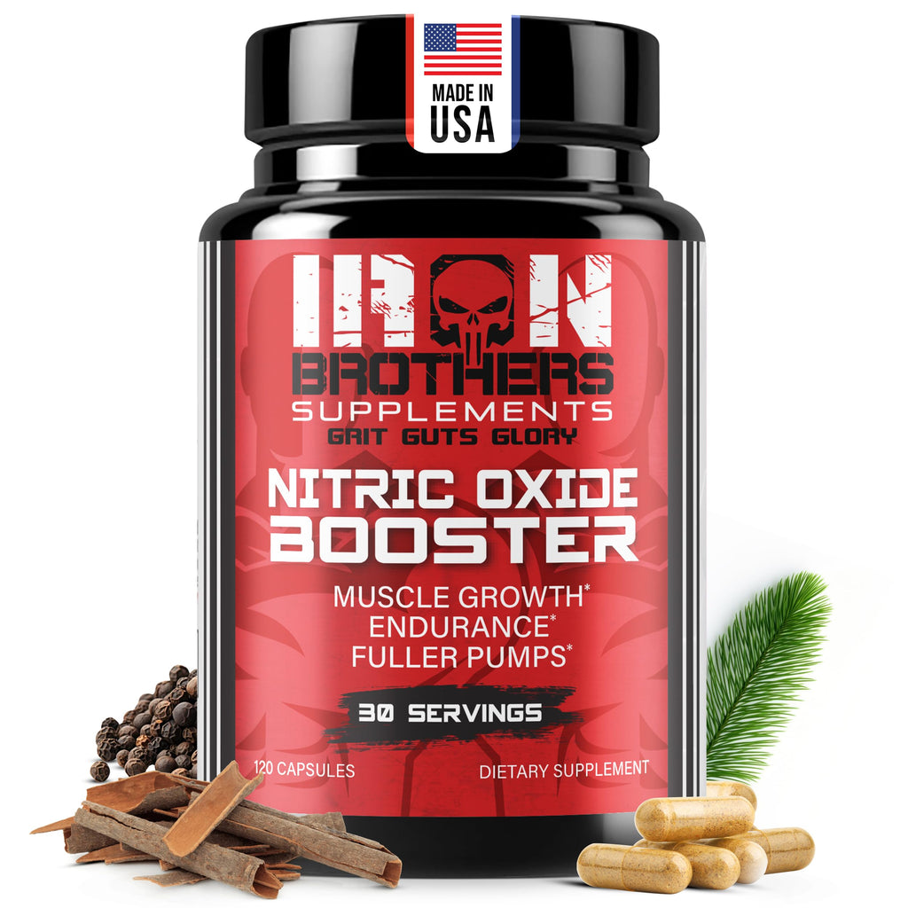 120 Vegan Capsules Nitric Oxide Supplement H678