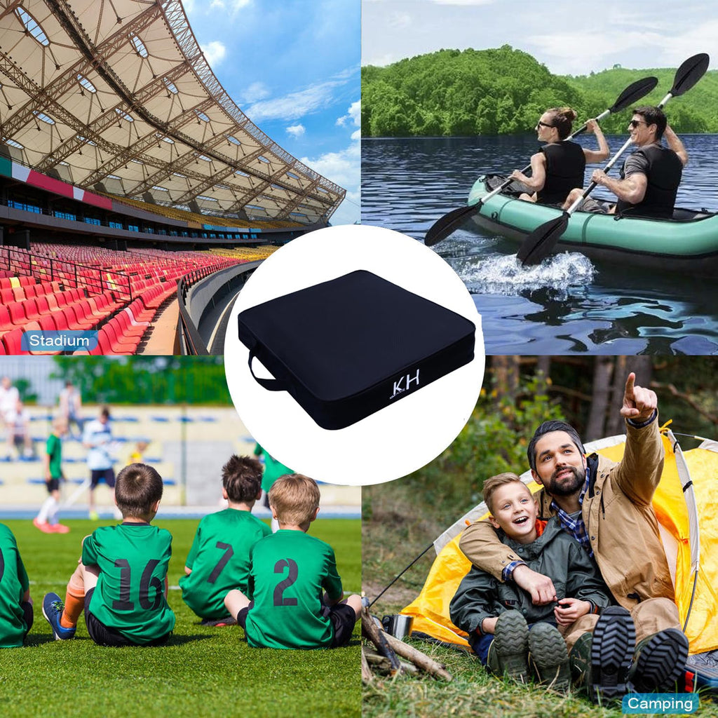 Black Thick Stadium Seat Cushion K271470