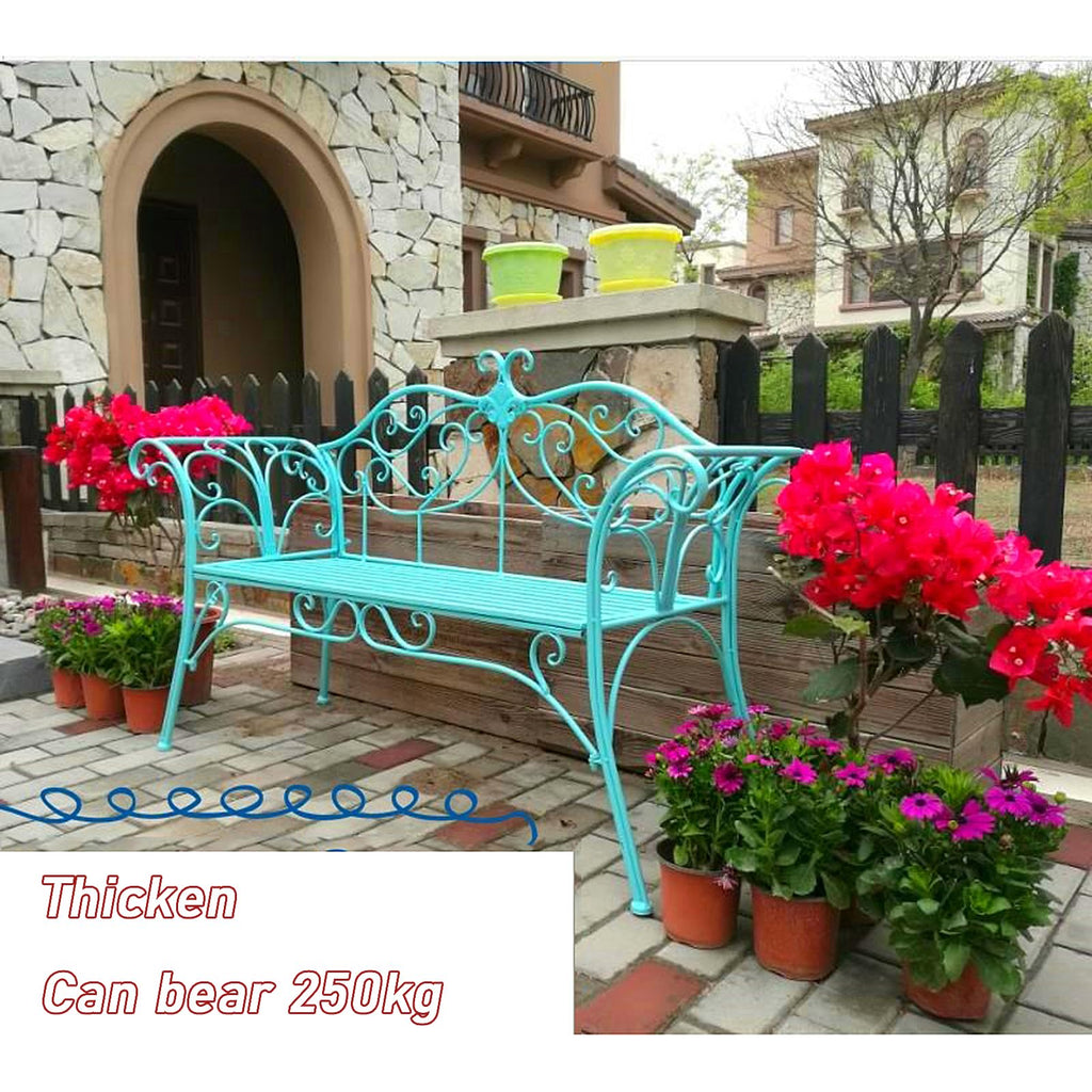 2-Seat Outdoor Metal Bench G210