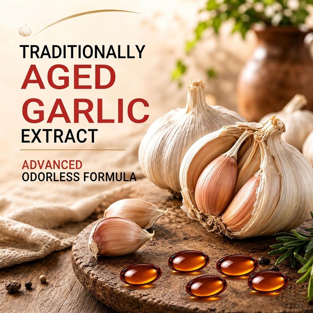 Odorless Garlic Extract Softgels 120Ct L1352
