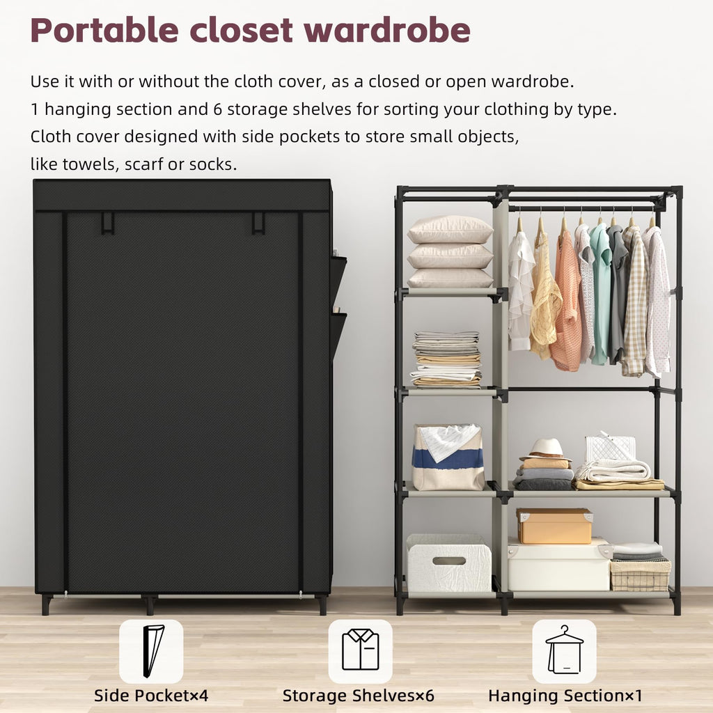 Portable Closet Organizer U56089