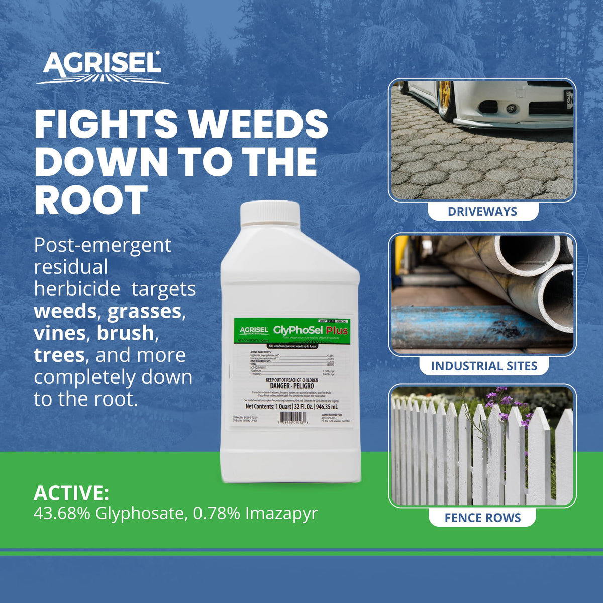 32 Ounces Post Emergent Weed Killer L522610