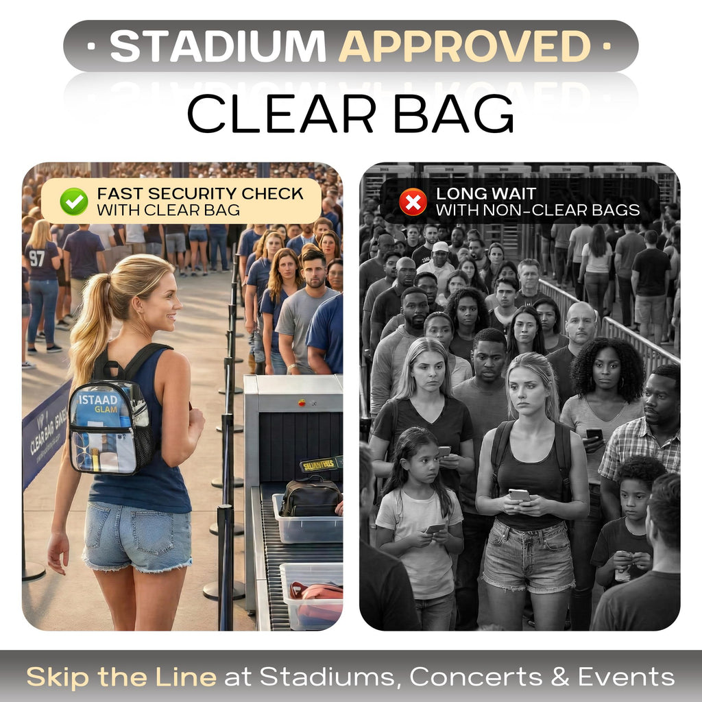 Clear Backpack 12x6x11 O68317