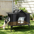 Insulated Outdoor Heated Cat Shelter M92538