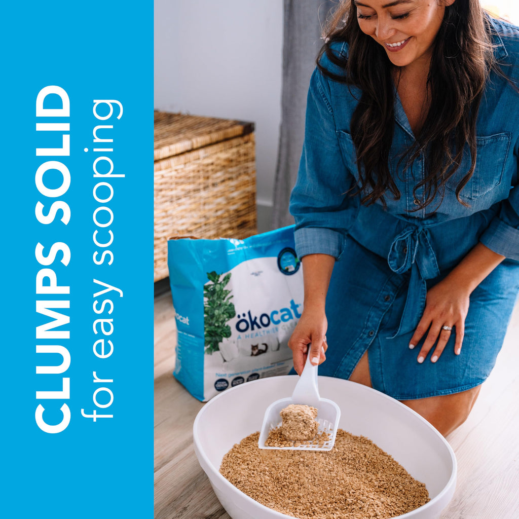 Natural Wood Clumping Cat Litter 16.6 lbs V84598