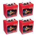 6 Volt 251 Ah Deep Cycle Battery Set of 4 U429325