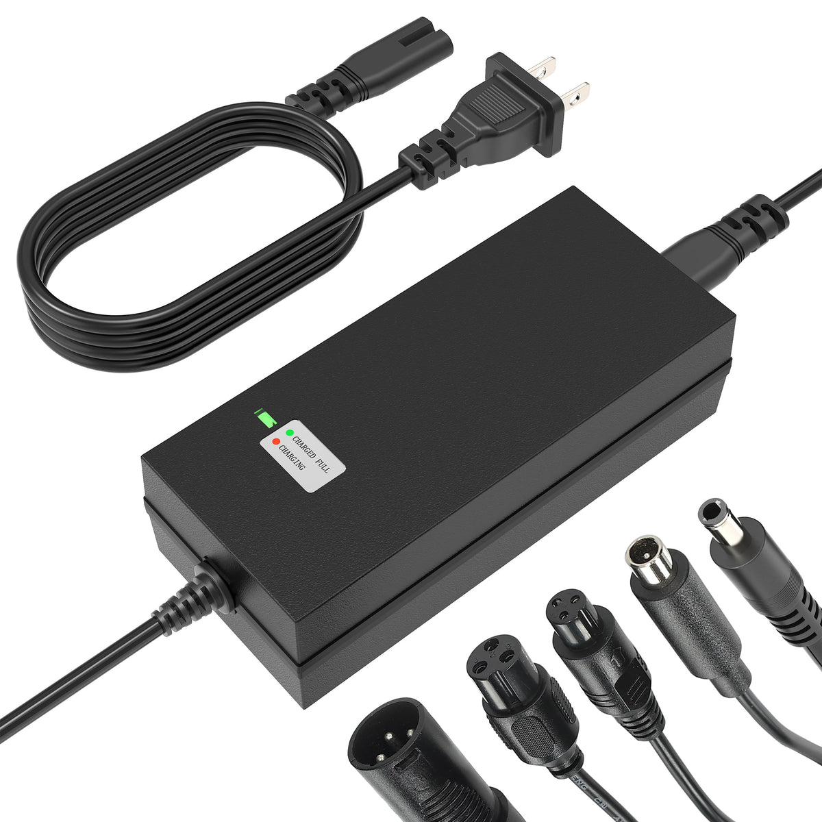 42V 2A Scooter Charger with 5 Types of Connectors F476657