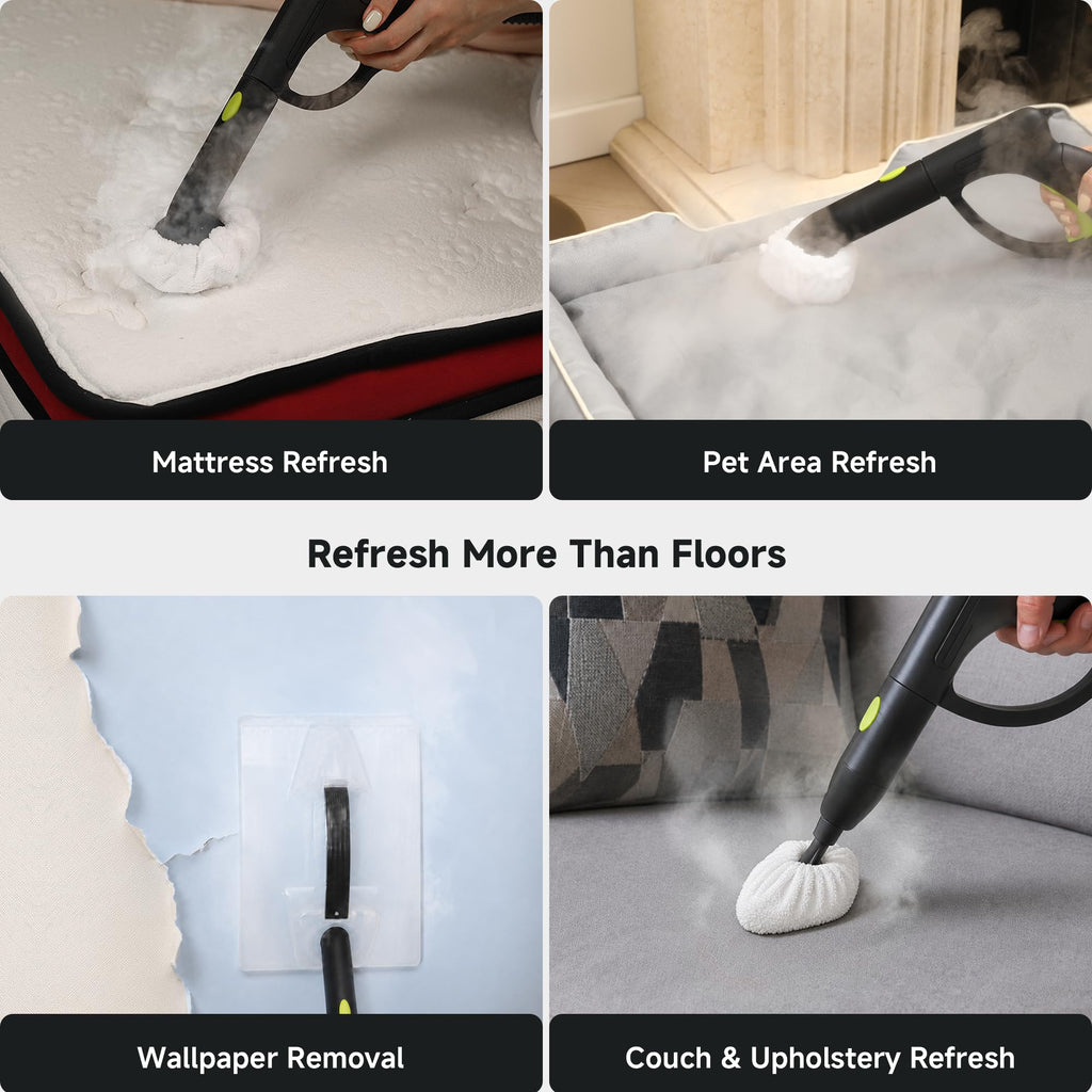 1500W High Pressure Steam Cleaner with 22 Accessories G445