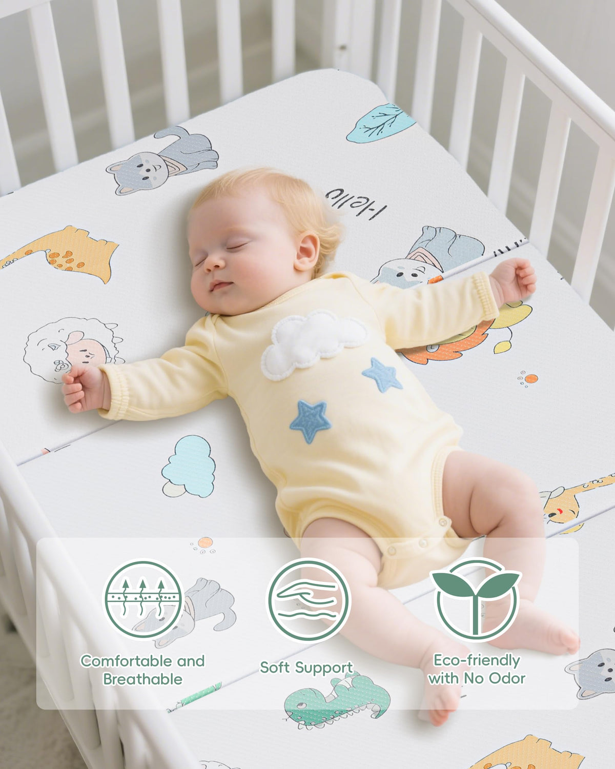 Trifold Pack and Play Mattress 38"x26" Q8636