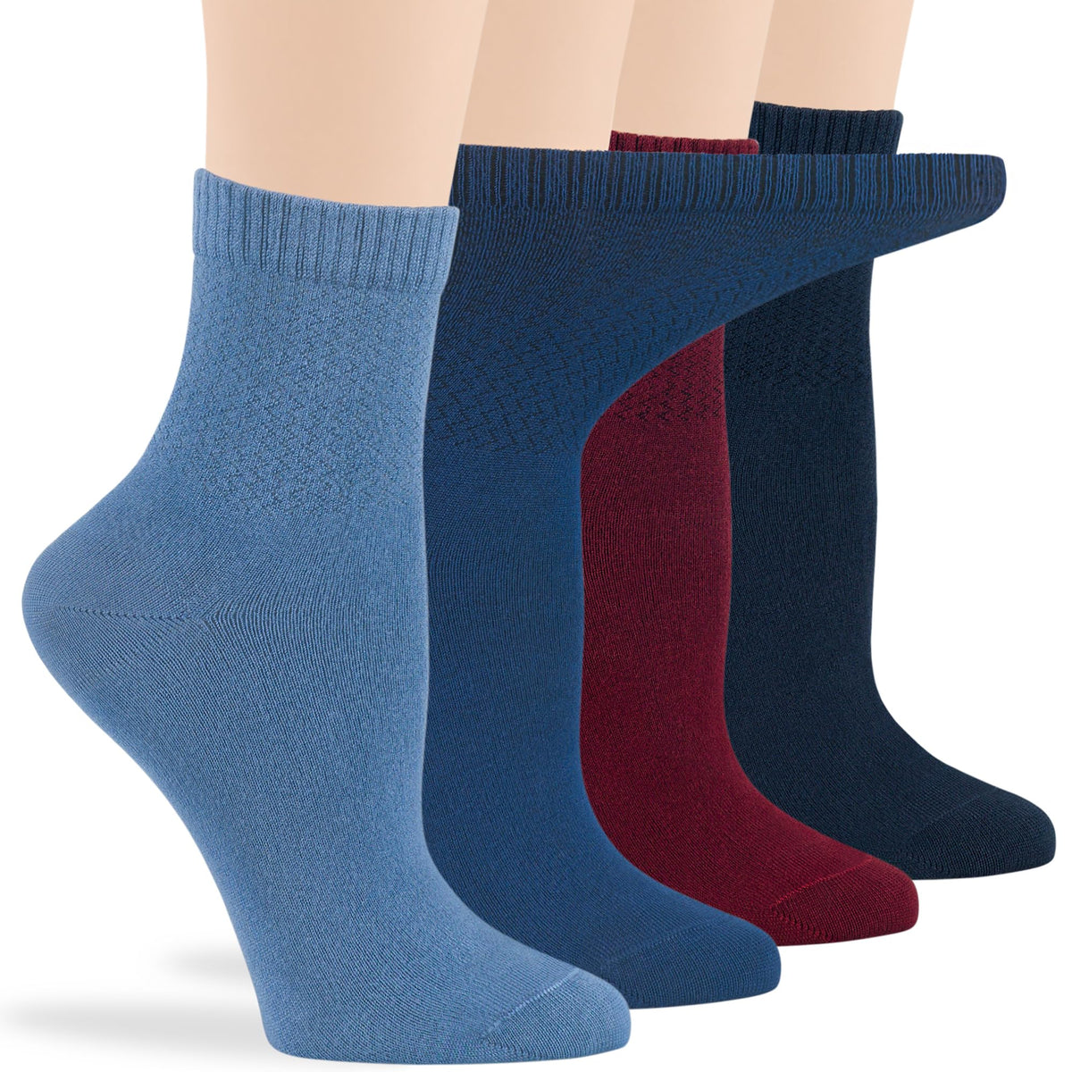 Viscose Bamboo Diabetic Socks 4 Pack S96813
