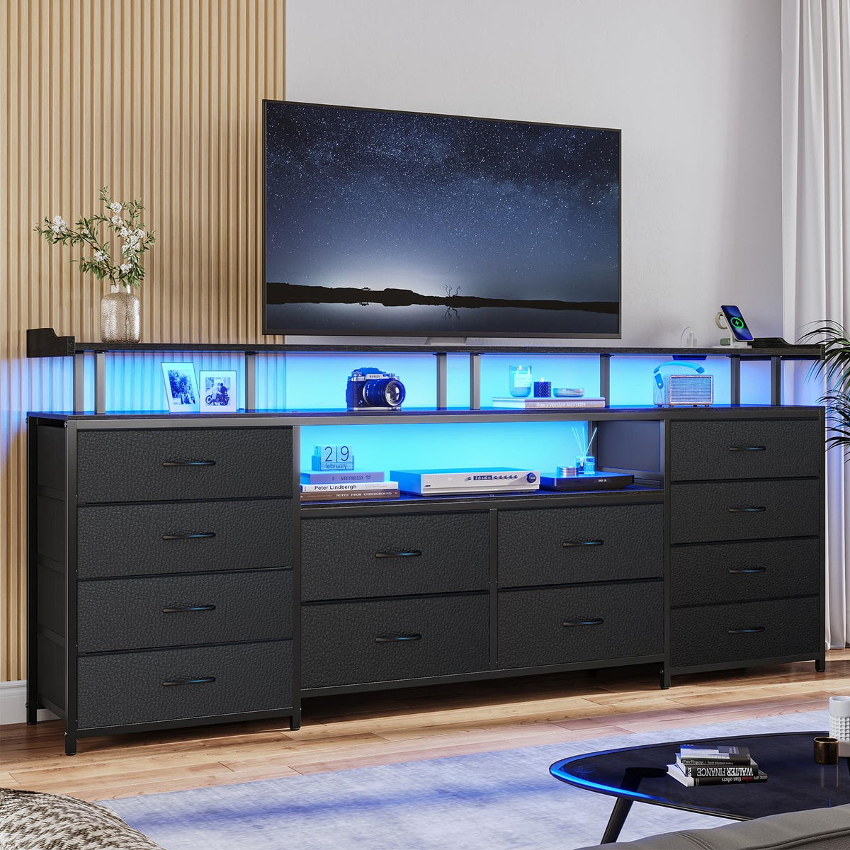 12 Drawers TV Stand Dresser O4088