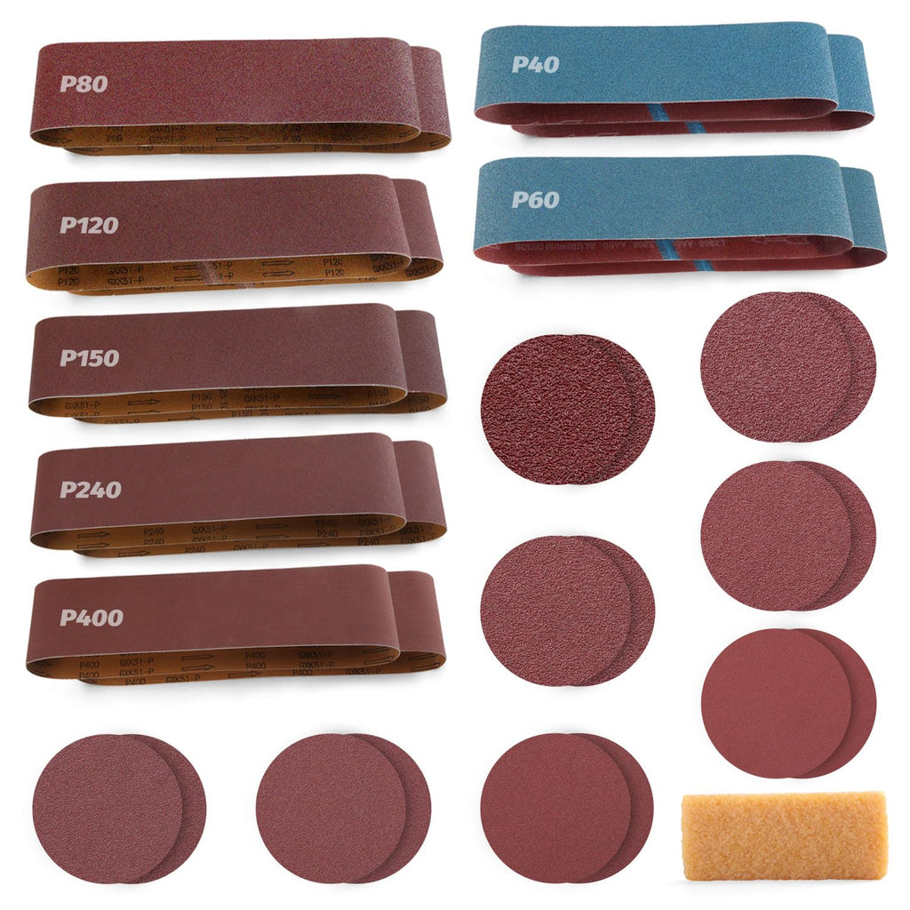 4x36 Inch Sanding Belts 31Pack M595