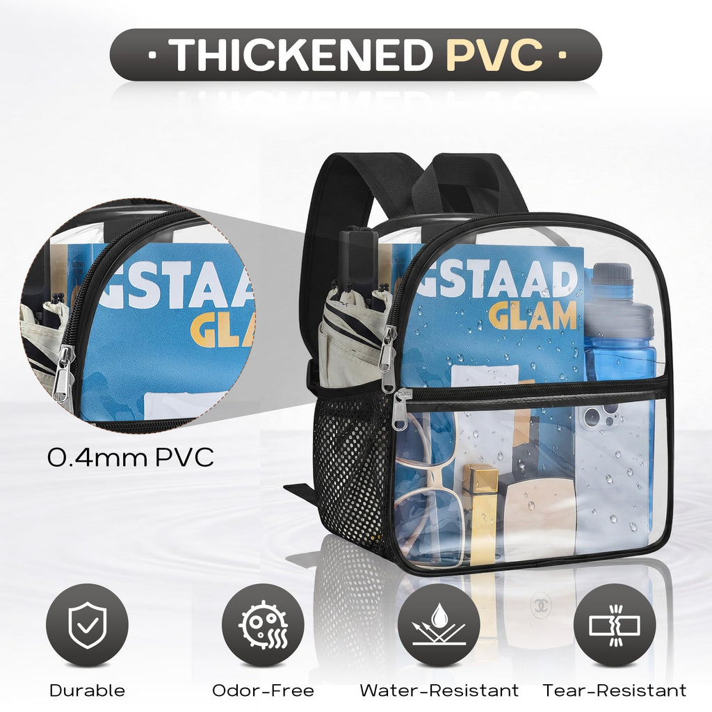 Clear Backpack 12x6x11 O68317