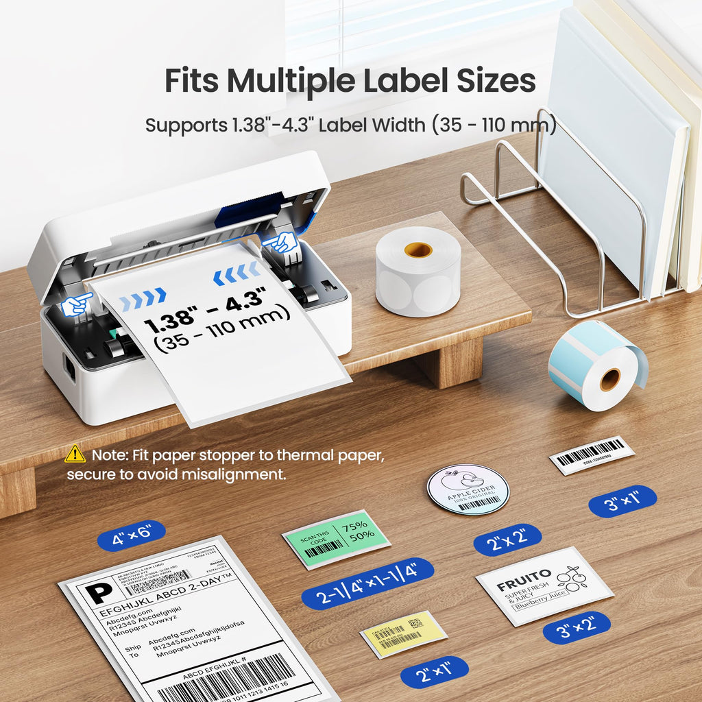 Bluetooth 4x6 Thermal Label Printer V446535