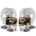 Brake Pad & Rotor Kit Front & Rear Q196