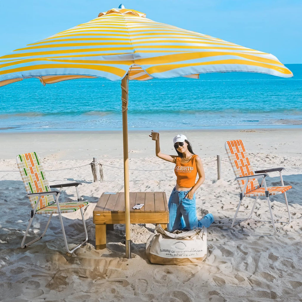 Folding Camping Chairs Set of 2 Steel M408067