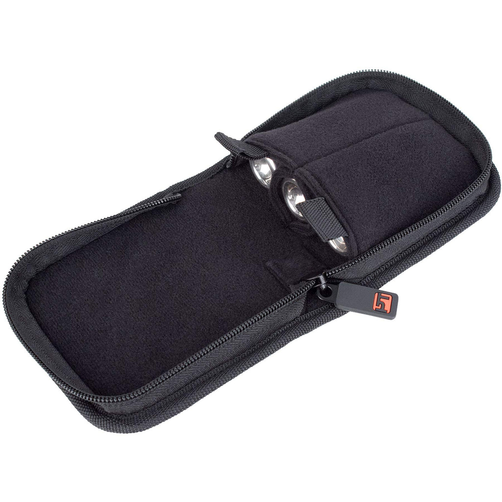 Trumpet/Small Brass 3-Piece Nylon Mouthpiece Pouch with Zipper Closure Z7105