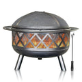 30" Wood Burning Fire Pit with Spark Screen T5450