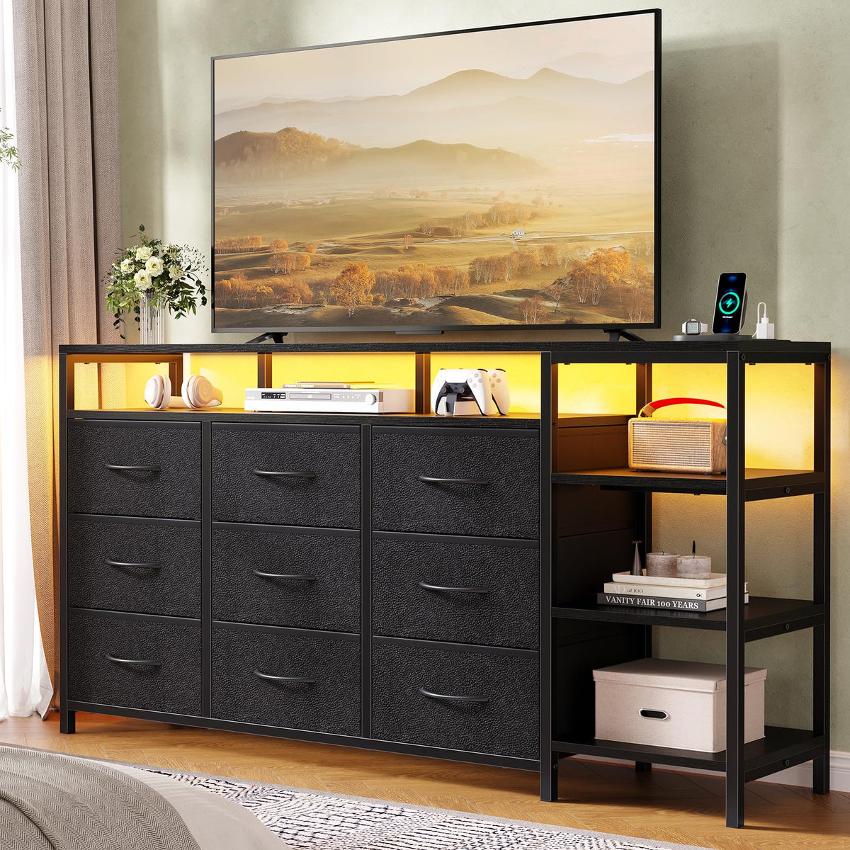 Black TV Stand F720679
