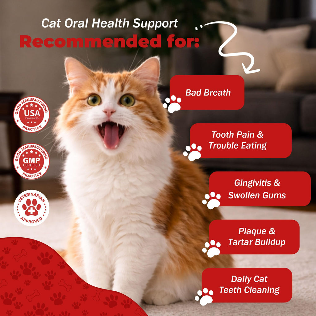 Cat Dental Care Tablets U4300
