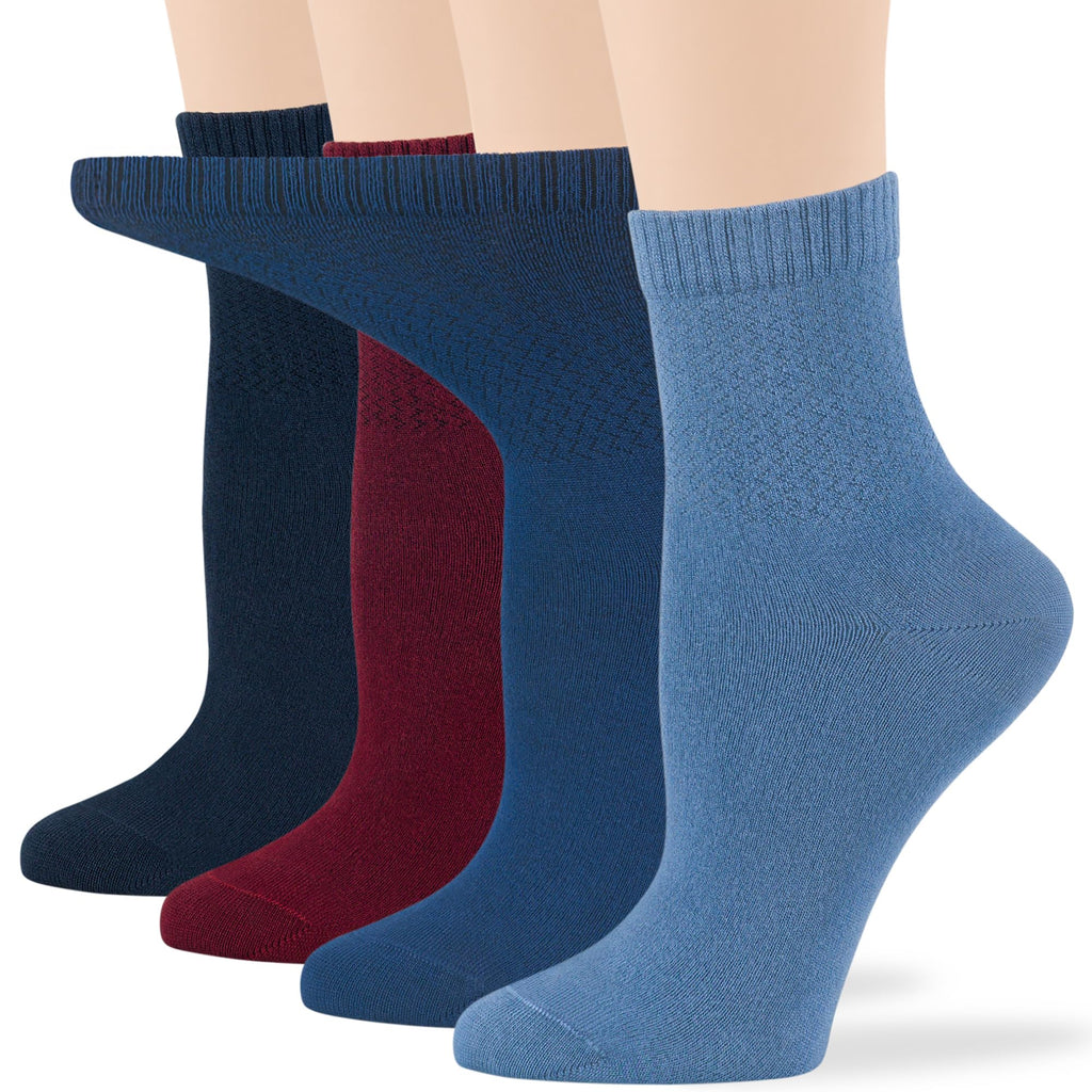Viscose Bamboo Diabetic Socks 4 Pack S96813