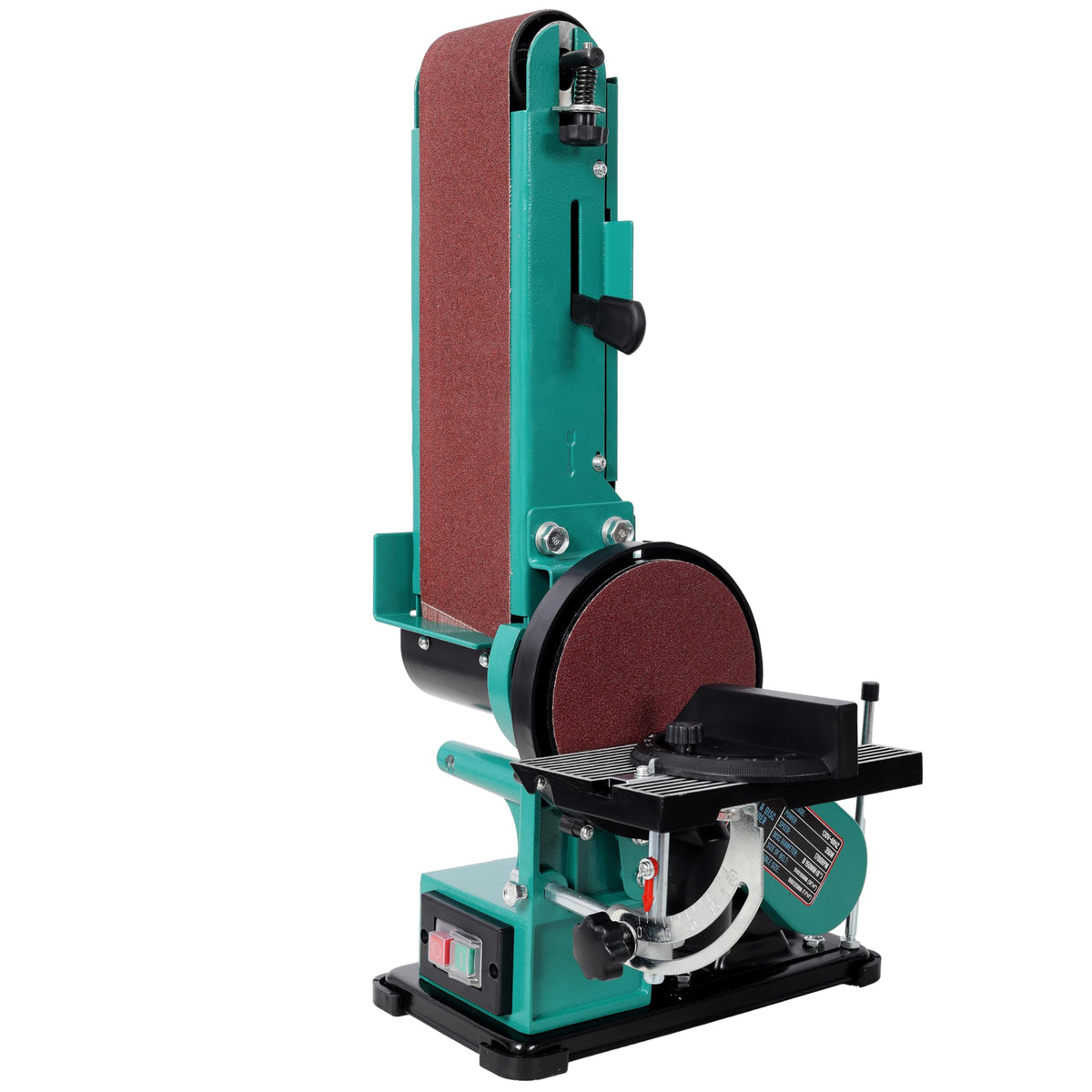 Belt Disc Sander 4x36 & 6 Inch Benchtop Cast Iron Base O951