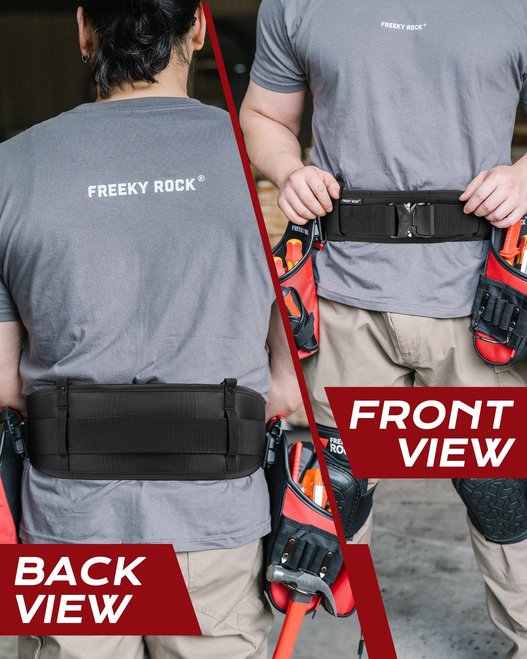 Padded Tool Belt with D Ring N605