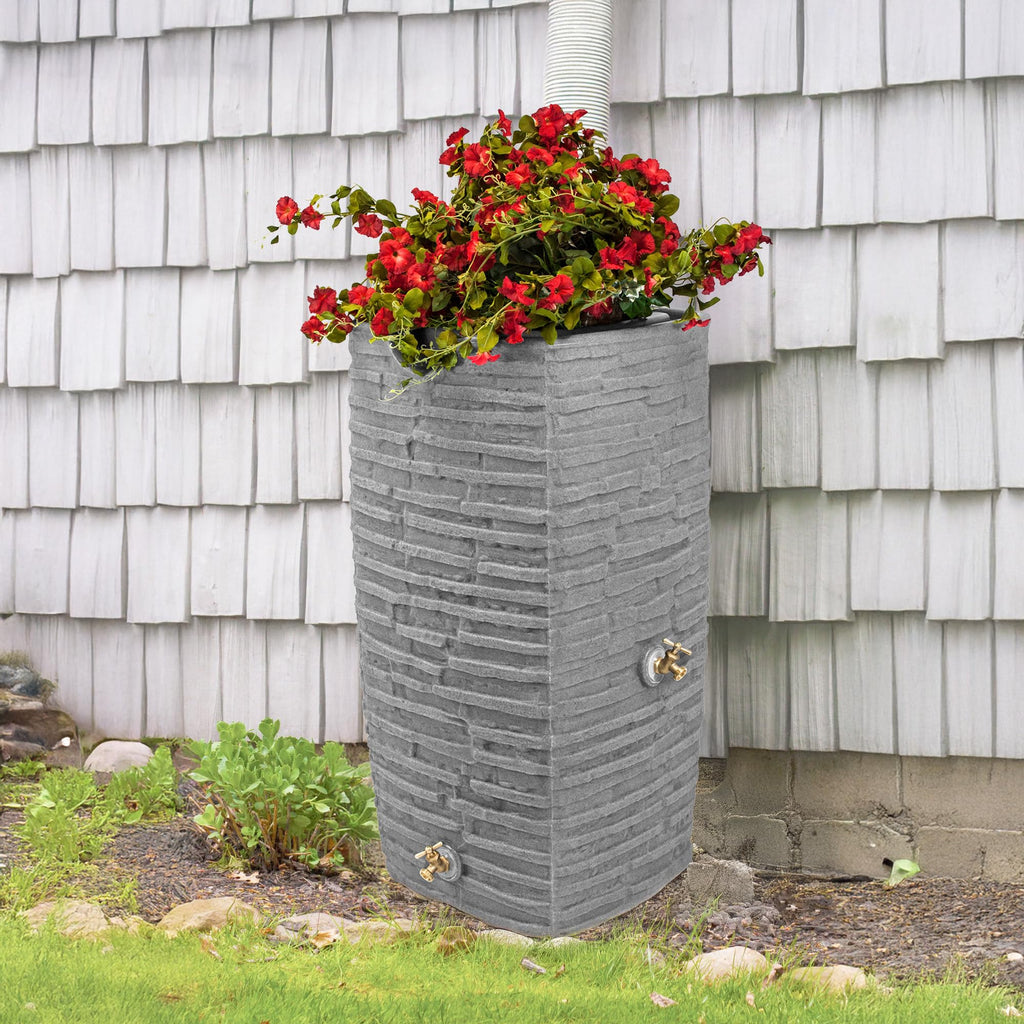 Rain Water Collection Barrel, 2 Pack W74389