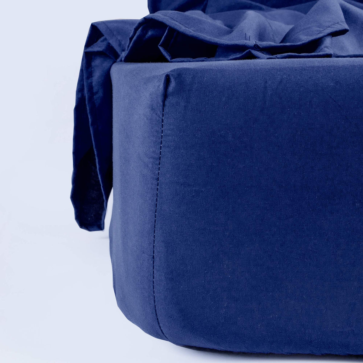 Toddler Microfiber Sheet Set, 3 Piece, Navy Blue K790786