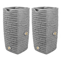 Rain Water Collection Barrel, 2 Pack W74389