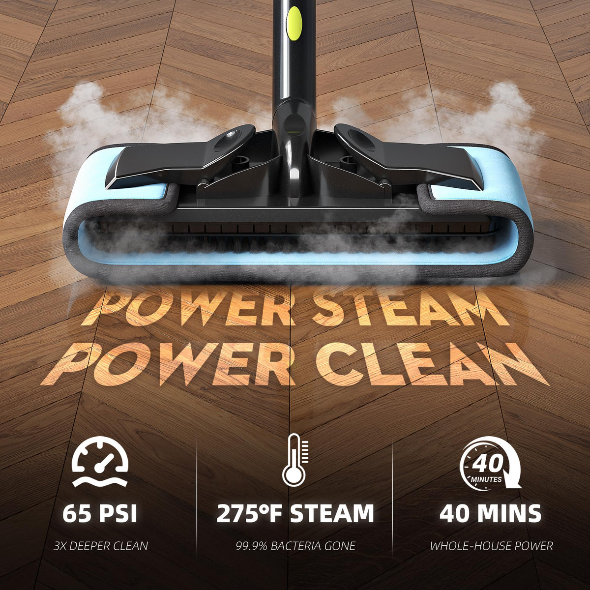 1500W High Pressure Steam Cleaner with 22 Accessories G445